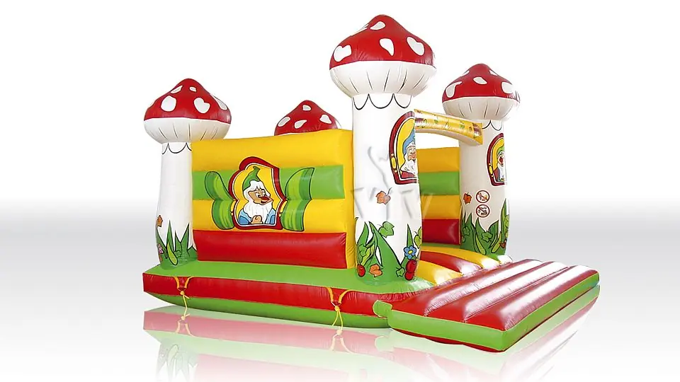 Mushroom 4 x 3m commercial inflatable bounce