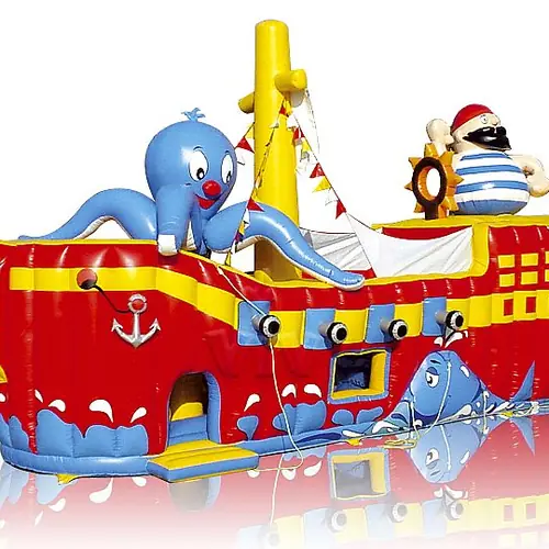 Pirate Ship STANDARD commercial inflatable ship attraction
